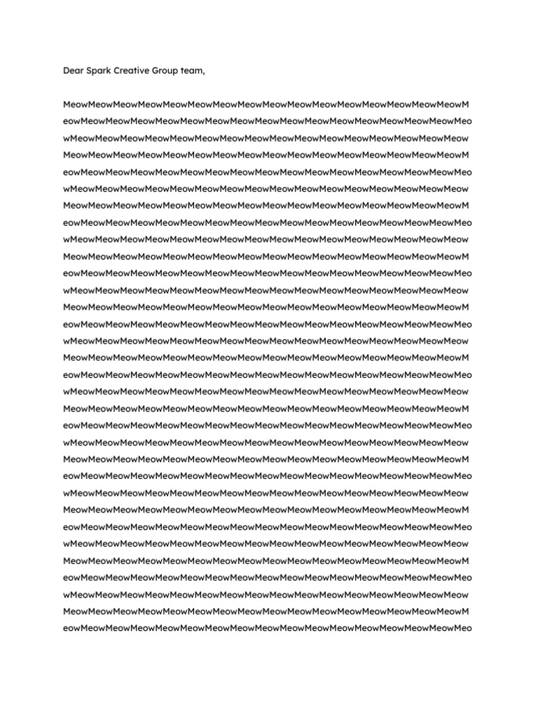Meow | PDF