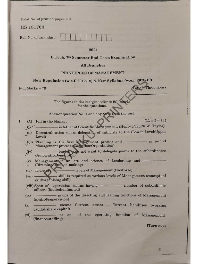 PYQ 2021-22 | PDF