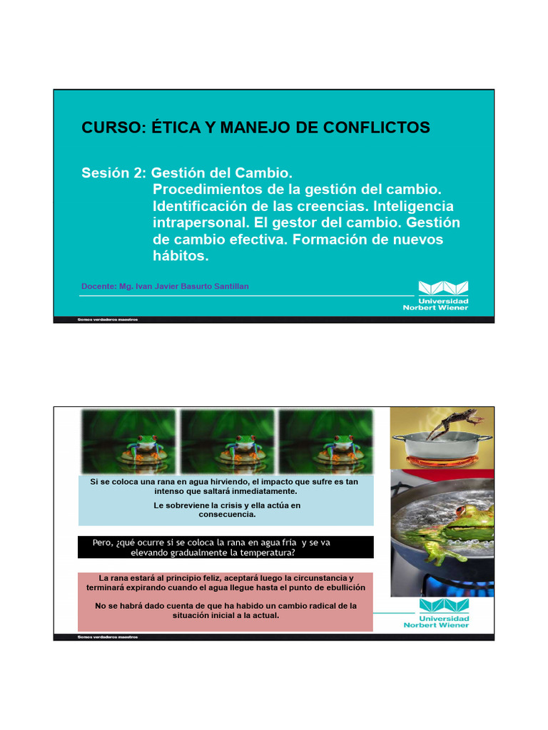Gestion de Cambio | PDF | Gestión del cambio | Liderazgo