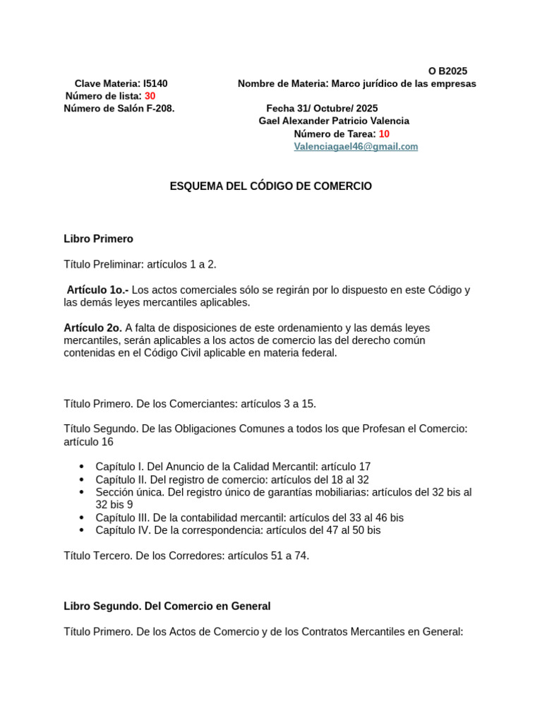 Esquema Del Codigo de Comercio, Marco Jurídico | PDF | Pagaré | Arbitraje