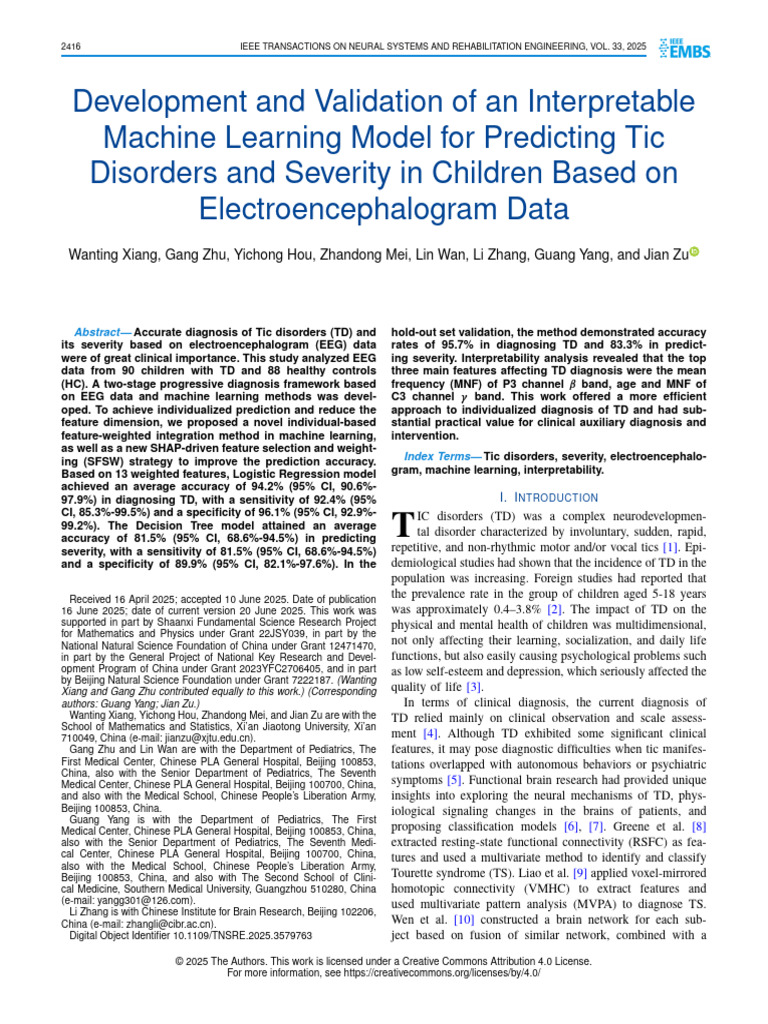 Development and Validation of an Interpretable Machine Learning Model ...