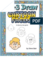1-2-3 Draw Cartoon Faces