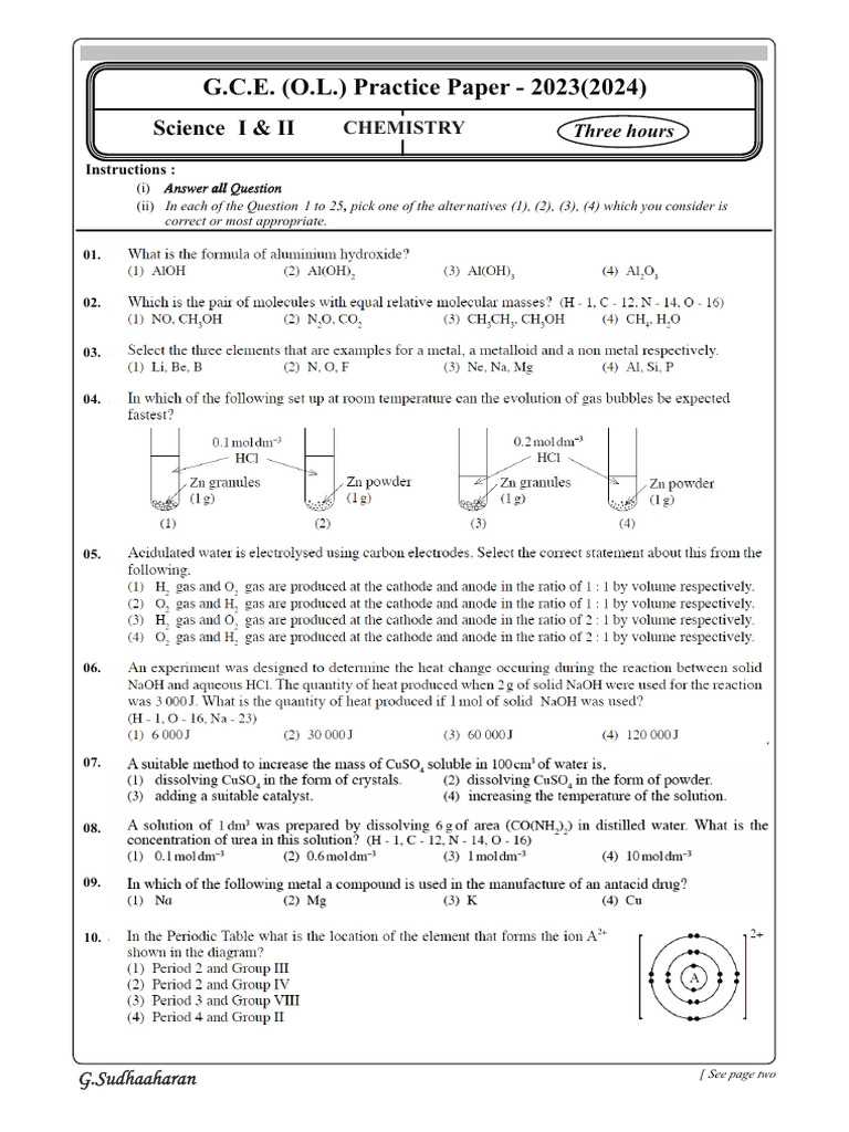 Chemistry Rev | PDF