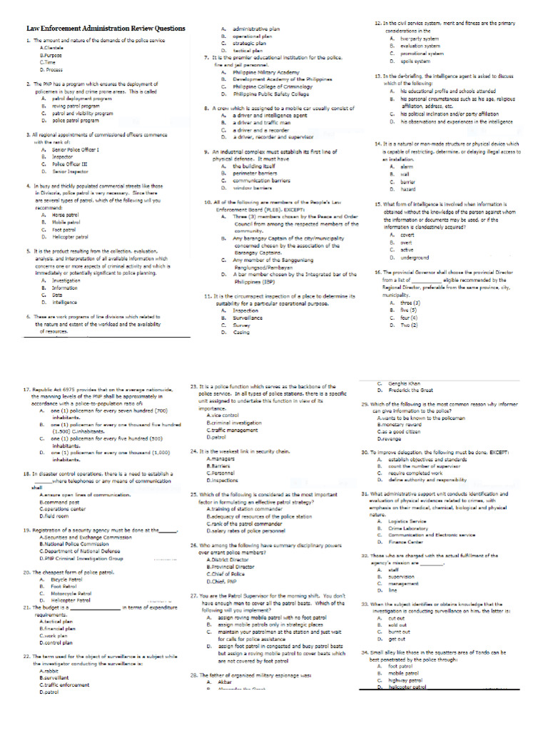 CLE Reviewer | PDF