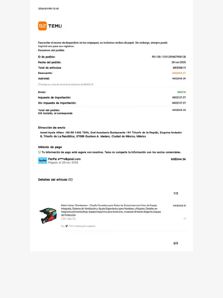 Temu Web Document | PDF