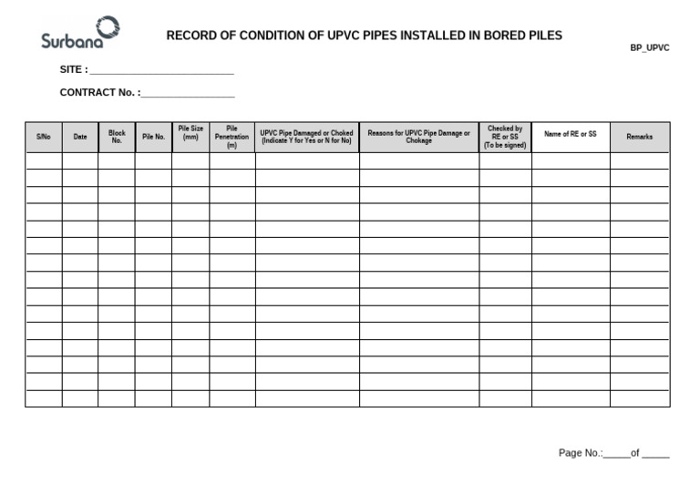 BP Upvc | PDF