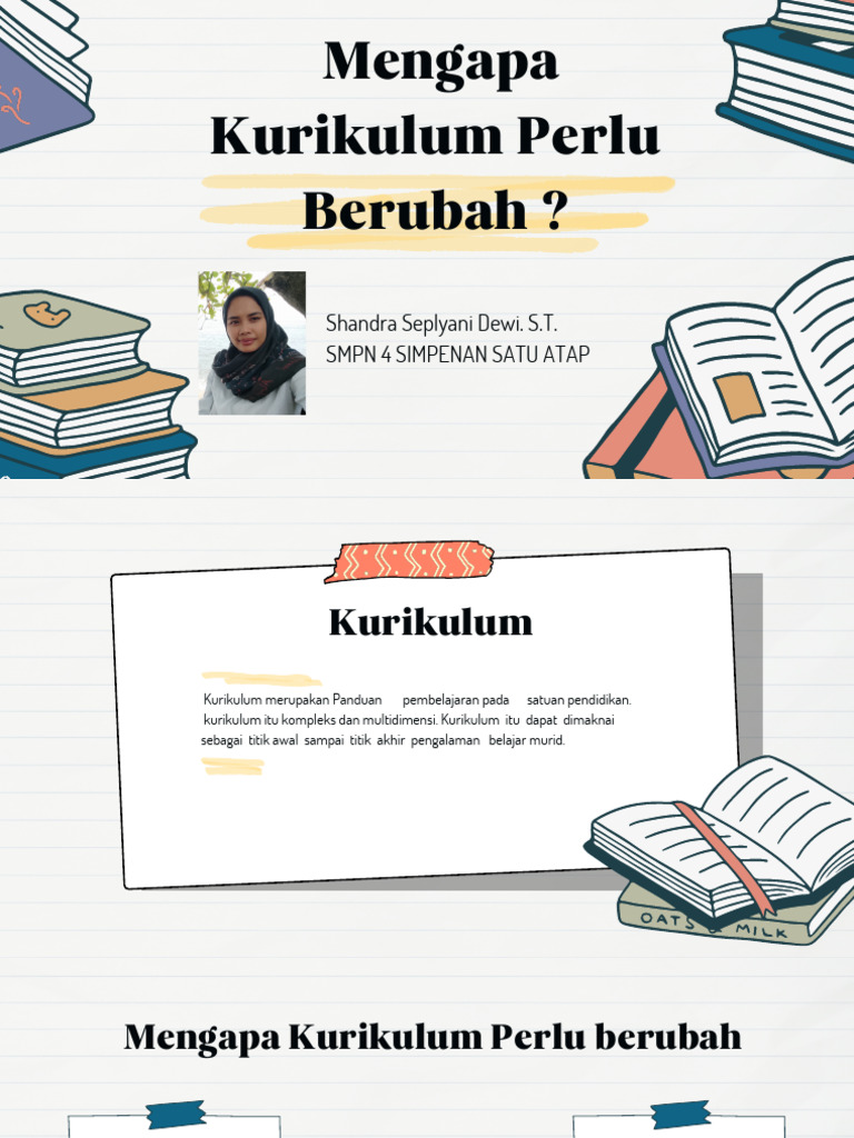 Mengapa Kurikulum Perlu Berubah | PDF