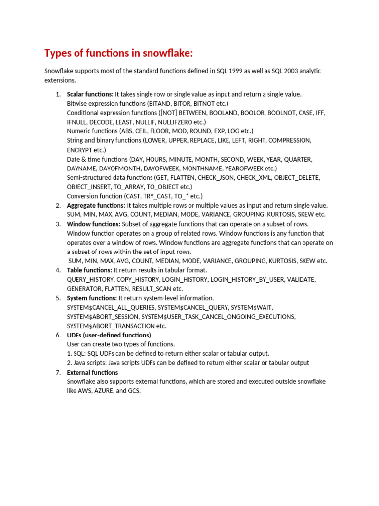 Snowflake 03 | PDF | Computer Programming | Data Management