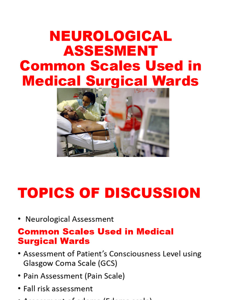 Scales Used in Medical Surgical Wards. | PDF | Edema | Pain
