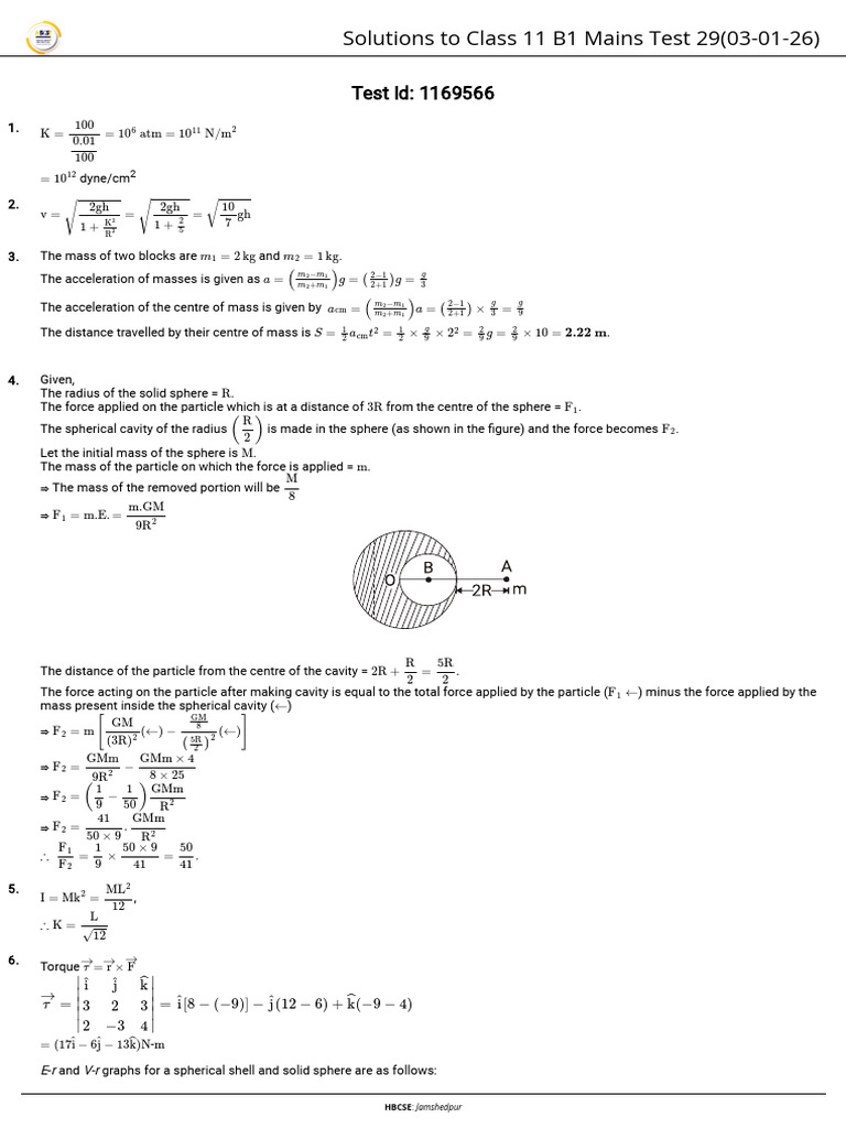 Phy & Chem Sol (03 - 01 - 26) | PDF | Chemical Bond | Molecular Orbital