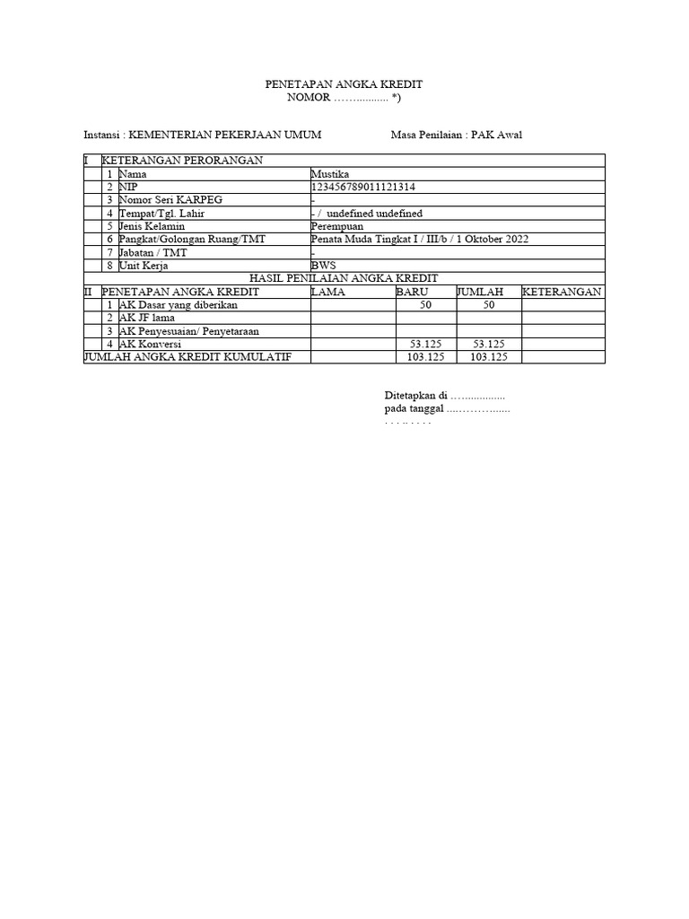 Draft PAK | PDF