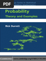 Probability (Theory and Examples) (4th Edition) R PDF | PDF
