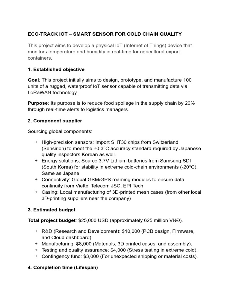 Project Management Aic 1 2352342 | PDF | Internet Of Things | 3 D Printing