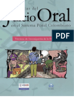 Técnicas del Juicio Oral Colombia