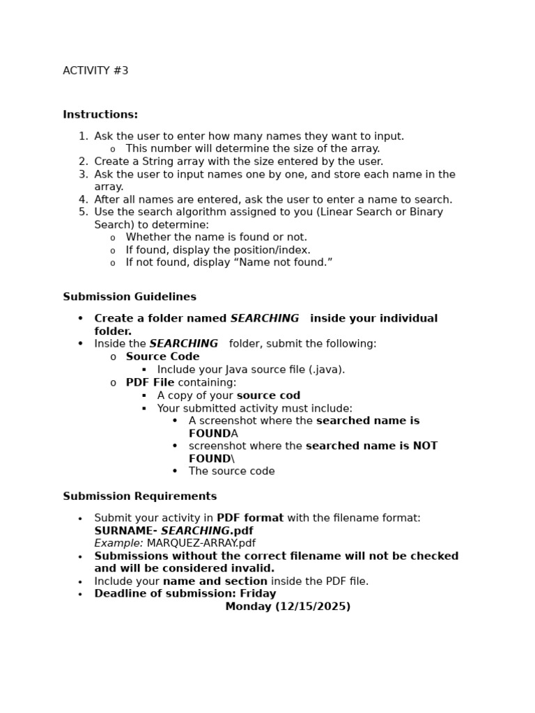 Activity 3 | PDF