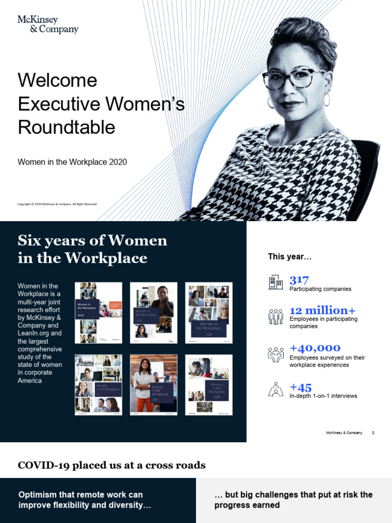 2020womenintheworkplace 201021122231 | PDF | Mc Kinsey & Company | Business