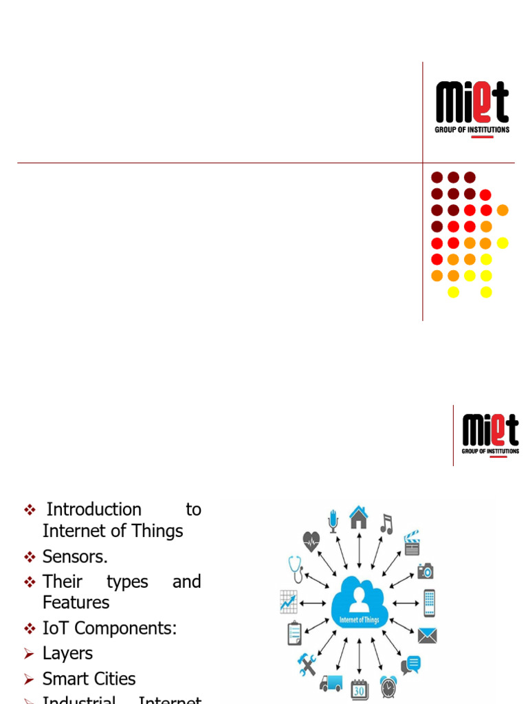 Unit 1 | PDF | Internet Of Things | Sensor