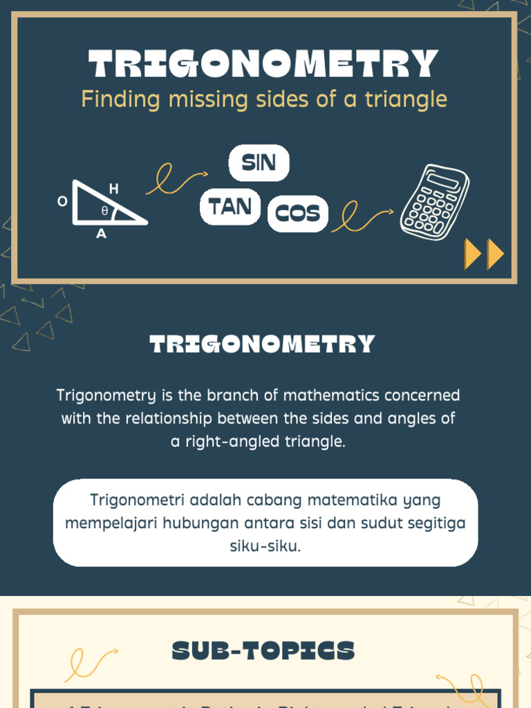 Elective Math - Trigonometry | PDF | Trigonometry | Circle