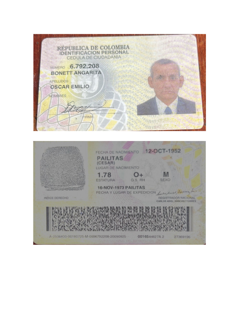 Cedula | PDF