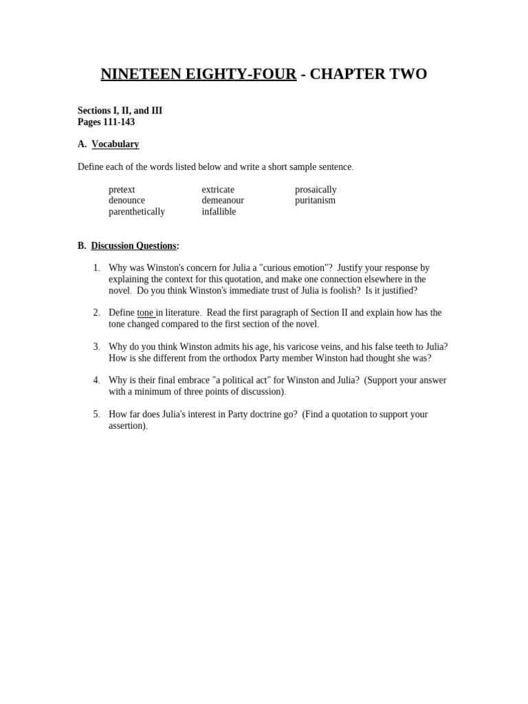 Chapter II - Sections I, II, and III | PDF
