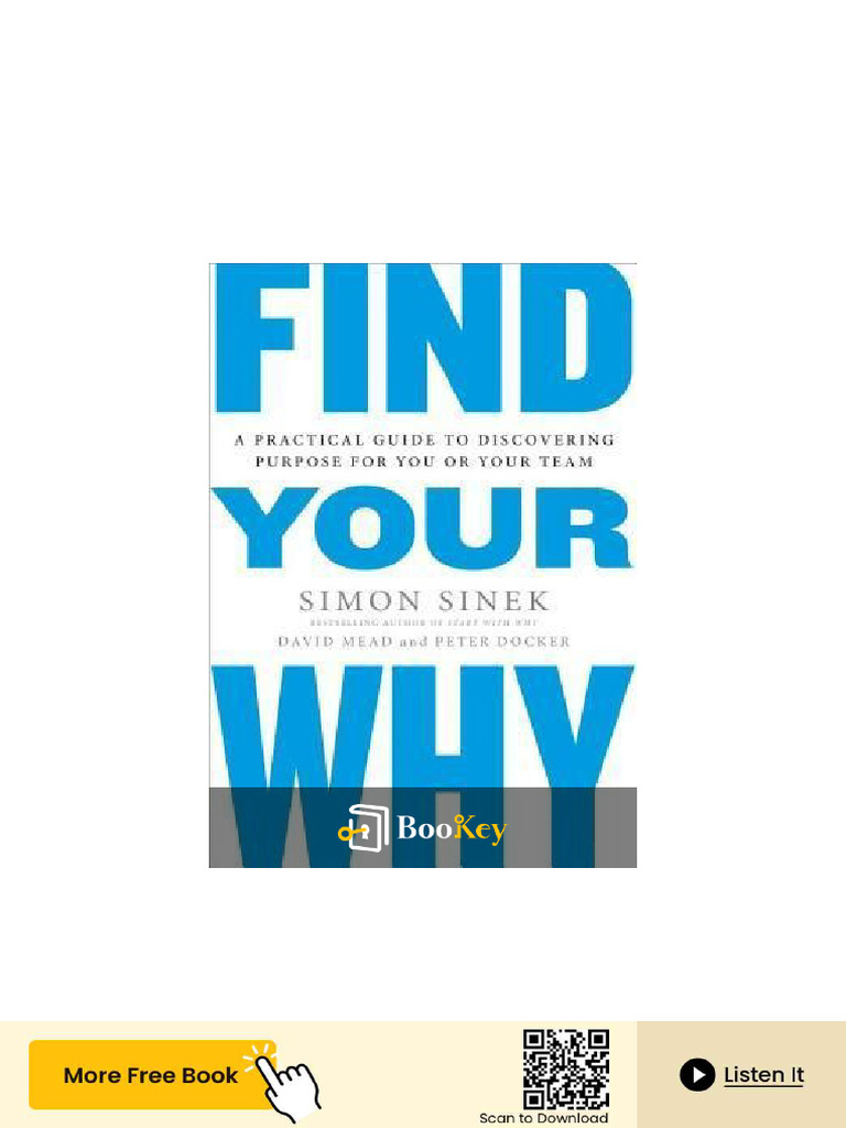 Find Your Why PDF | PDF | Motivation | Motivational