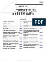 Multiport Fuel System (Mfi) : Group 13A