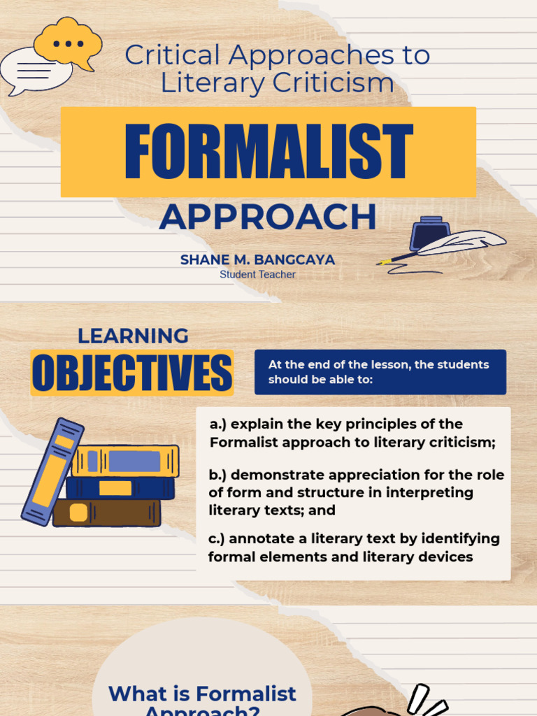 Formalist Approach (English 10-q3) | PDF | Poetry | Rhyme