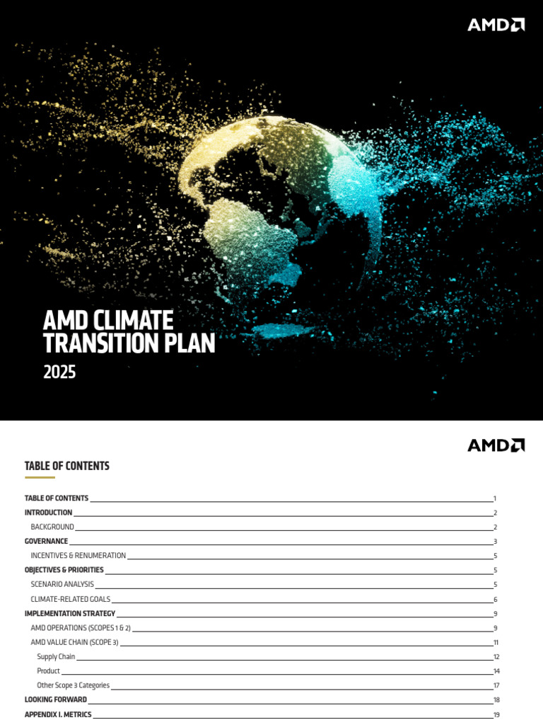 Climate Transition Plan | PDF | Climate Change | Renewable Energy