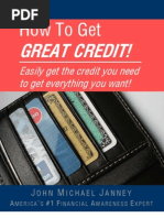 Download How to Get Great Credit by National Financial Awareness Network SN989135 doc pdf