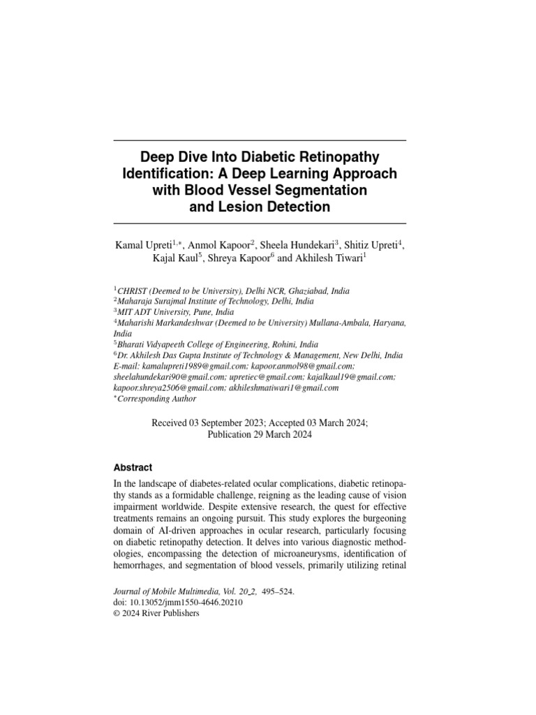 Deep Dive Into Diabetic Retinopathy Identification: A Deep Learning ...