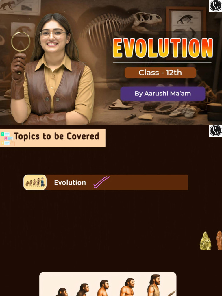 Evolution Class Notes | PDF