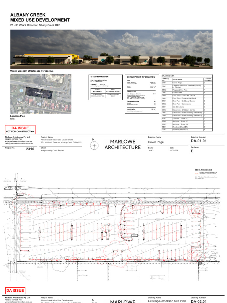 ECM_70361296_v1_ATTACHMENT 1 - Architectural Plans | PDF