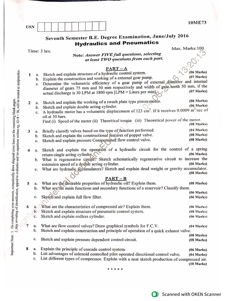 HP Question Papers | PDF