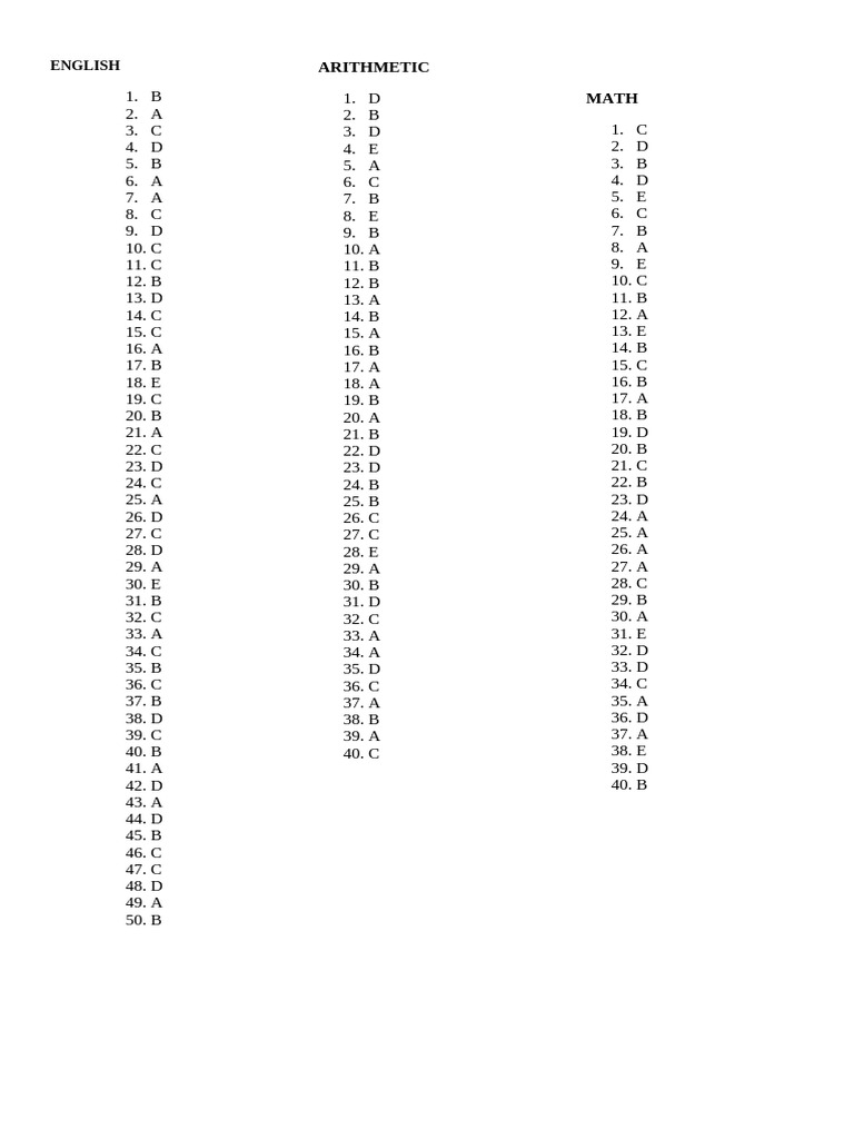 Test Exercise Answers | PDF | Chess | Chess Theory