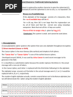 Caesar Cipher Encryption and Decryption | PDF | Encryption | Cyberwarfare