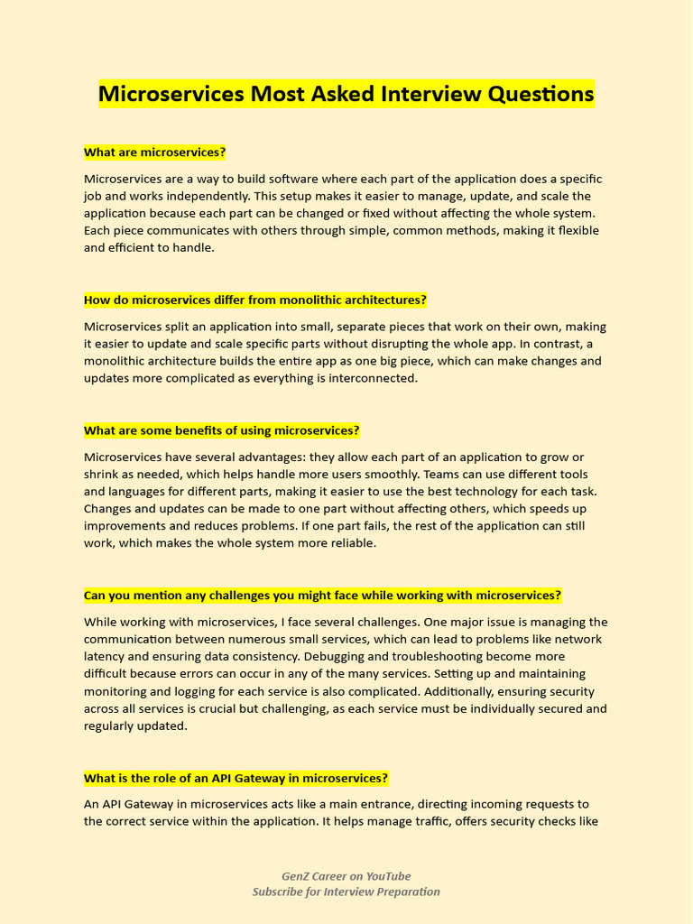 Step 18 Microservices Level I | PDF | Computing | Information Science
