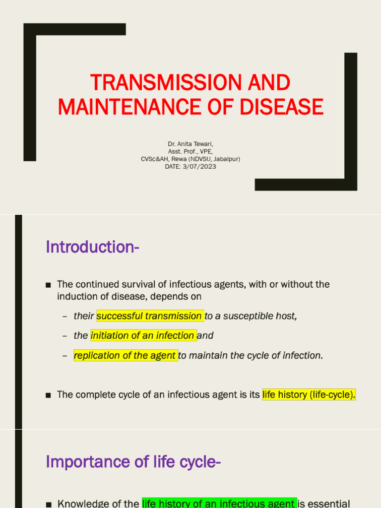 Epi Lect 3 | PDF
