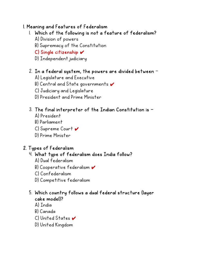 Federalism | PDF | Federalism | Political Science