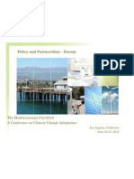 Policy and Partnerships - Energy: The Mediterranean City/2012