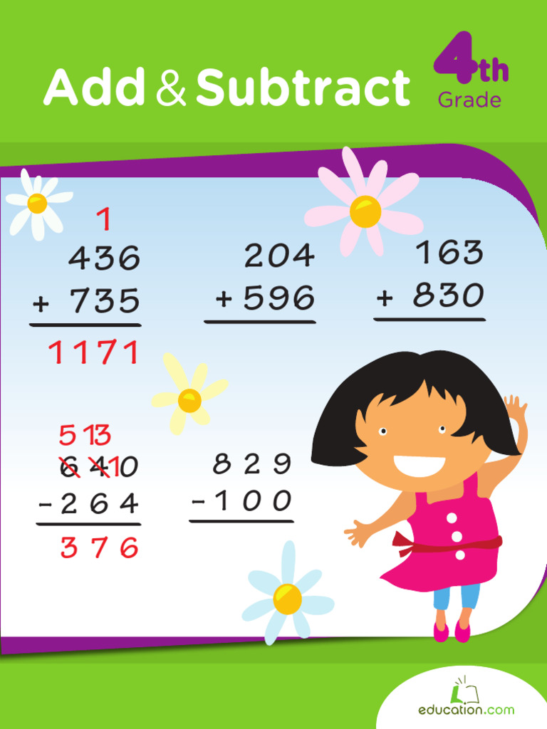 Add and Subtract Workbook | PDF