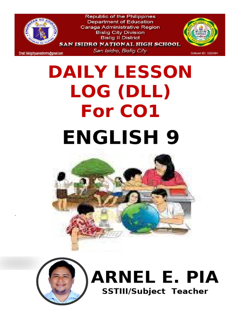 DLL Cover - English 9 | PDF