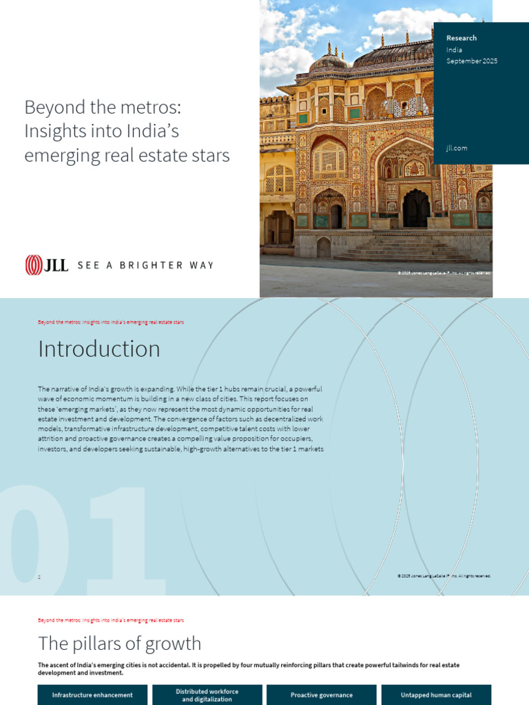 25 Insights Beyond Metros Insights Indias Emerging Real Estate | PDF ...