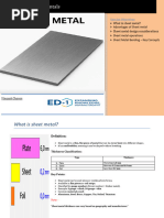 Sheet Metal Drawing Techniques Guide | PDF | Sheet Metal | Metalworking