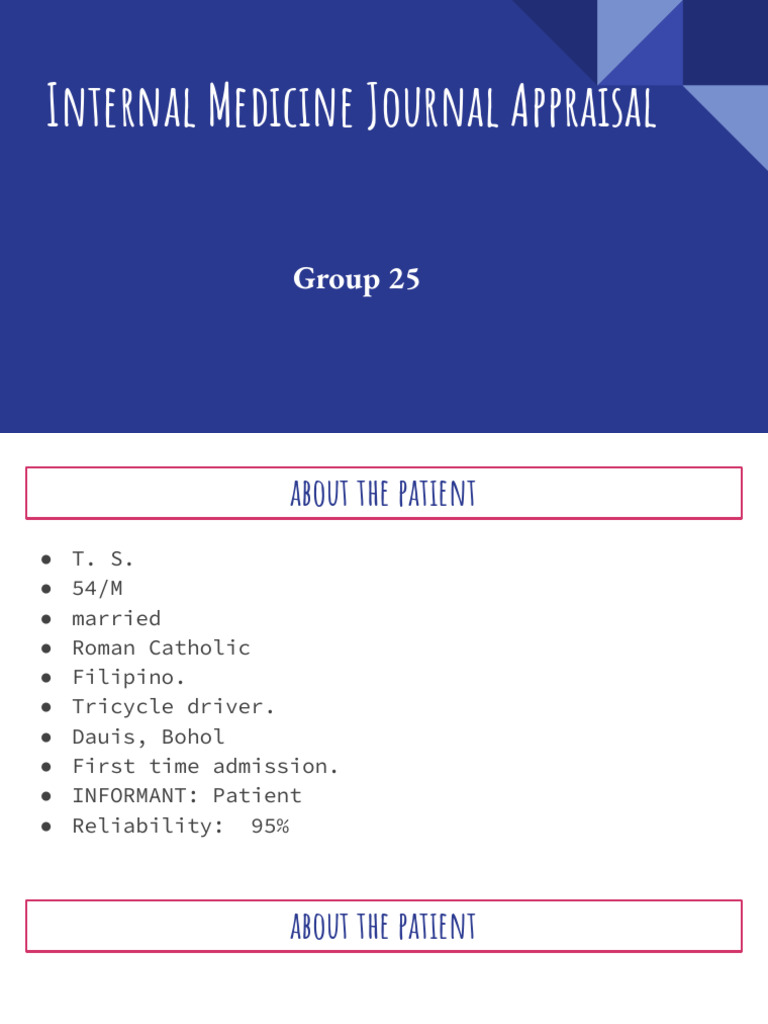 IM journal | PDF | Hypertension | Diseases And Disorders