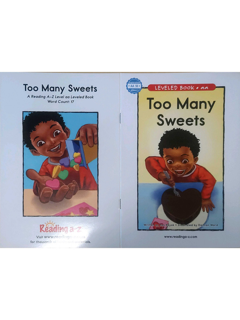 Too Many Sweets AA Level | PDF
