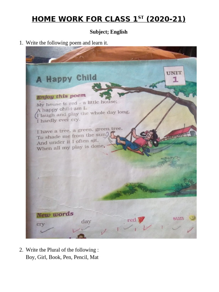 Class 1 | PDF