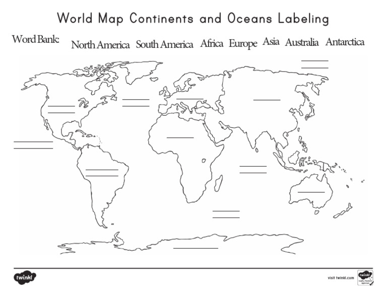 World Map Labeling, 1st | PDF
