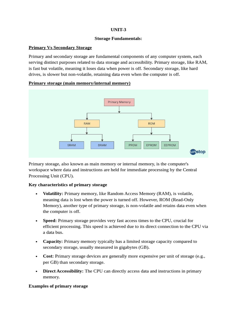 fit-3 | PDF | Random Access Memory | Computer Data Storage