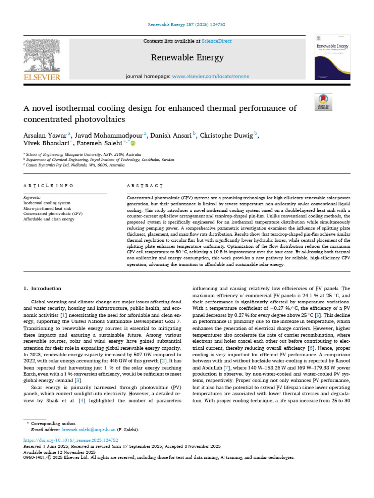 A Novel Isothermal Cooling Design For Enhanced Thermal Performance of ...