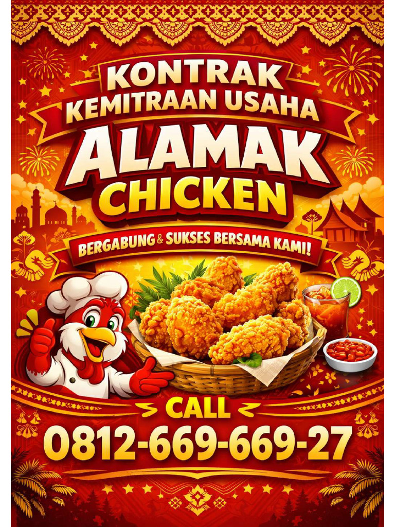 Kontrak Kemitraan Usaha Alamak Chicken CALL 0812-669-669-27 | PDF